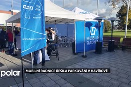 Mobilní radnice řešila parkování ve městě