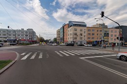 Křižovatka u divadla v centru Zlína je nejrizikovějším místem v kraji