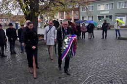 Vznik Československa si v Kunovicích připomněli hned na třech místech