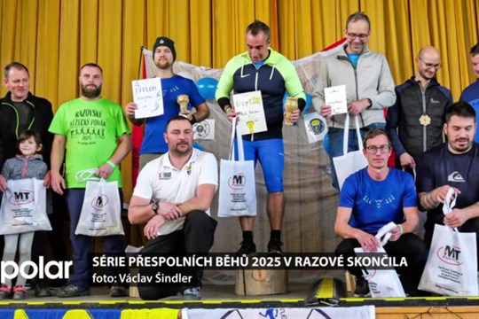 Finálový závod uzavřel v Razové celoroční sérii přespolních běhů