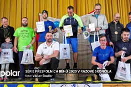 Finálový závod uzavřel v Razové celoroční sérii přespolních běhů