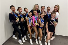 Zlín zazářil na mistrovství světa ve sportovním aerobiku a je nejlepším klubem v Česku