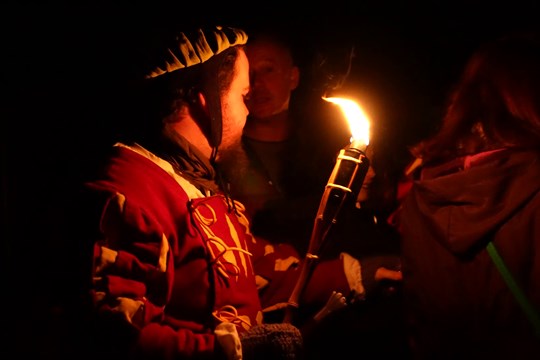 Ostrožský zámek ovládla strašidla a pohádkové postavy