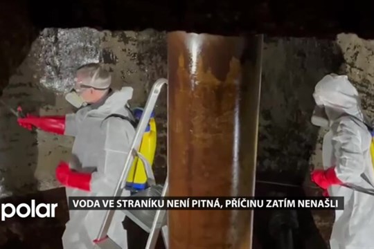 Voda ve Straníku není pitná, příčinu zatím nenašli. Probíhá další chlorace a testování