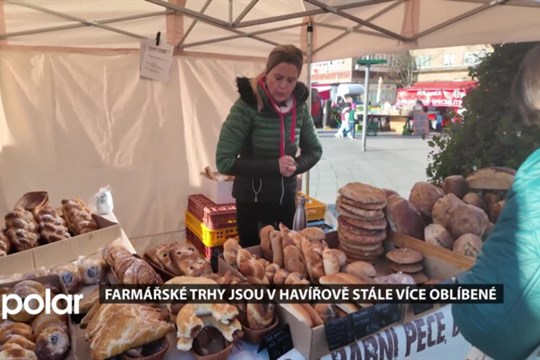 Farmářské trhy jsou v Havířově stále více oblíbené