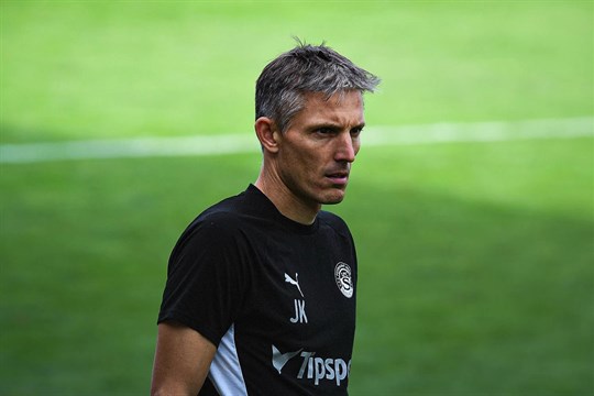 Trenér Kameník ve Slovácku končí. Tým dočasně přebírá manažer Šumulikoski 