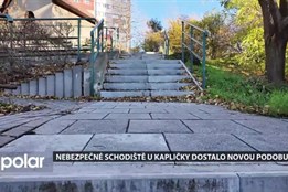 Mariánky dokončili opravu schodiště u kapličky poblíž sídliště Vršovců