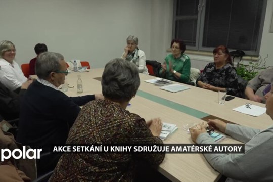 Akce Setkání u knihy sdružuje amatérské autory, pojí je společná láska ke psaní