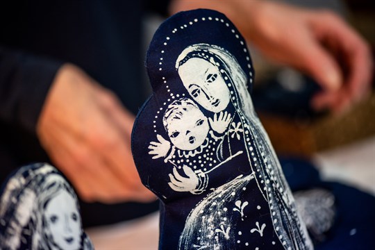 V hlavní roli modrotisk. Muzeum Kroměřížska zve na vánočně laděnou výstavu