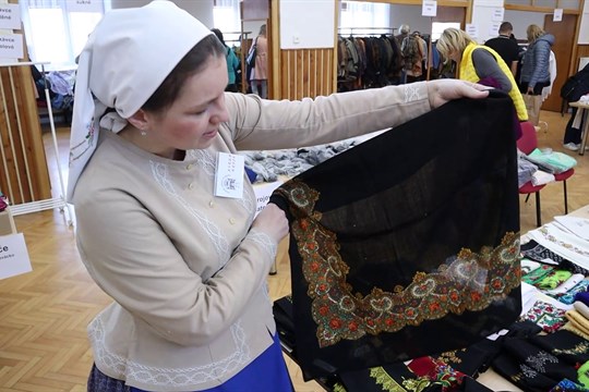 Na kroje se v Prušánkách stála dlouhá fronta