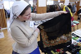 Na kroje se v Prušánkách stála dlouhá fronta