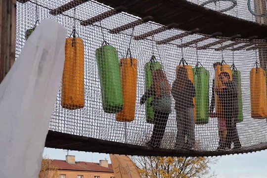 Halloween ukončil letošní sezonu na lanové dráze