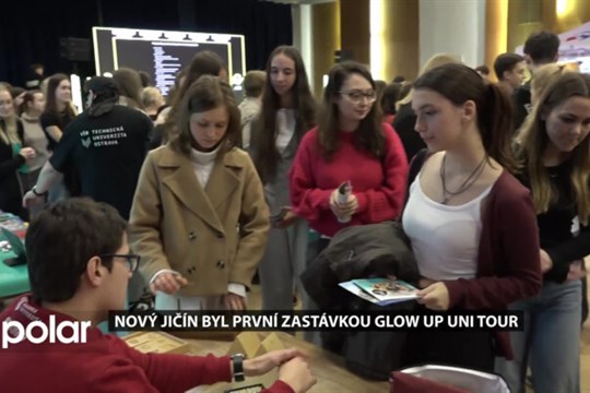 Nový Jičín byl první zastávkou krajské Glow Up UNI Tour