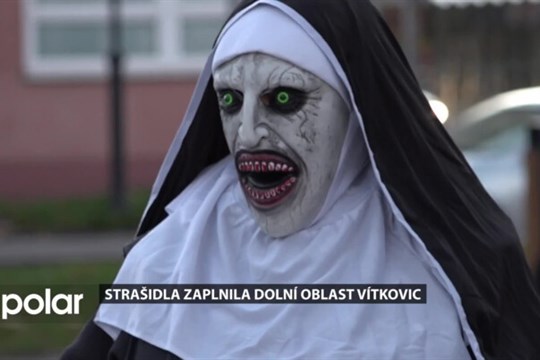 Halloweenský lampionový průvod ve Vítkovicích zakončil velkolepý ohňostroj
