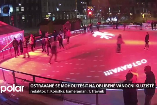 Ostravané se mohou těšit na oblíbené Vánoční kluziště. Připraven je i doprovodný program