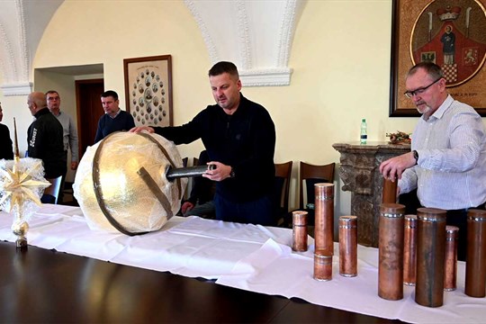 Poselství budoucnosti se vrací do báně Staré radnice