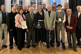 Becherova vila hostila olympijské osobnosti. Karlovy Vary ocenily jejich úspěchy