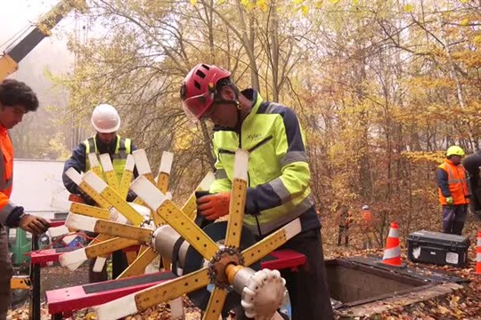 Vodohospodáři zkouší nový přístroj na průzkum potrubí