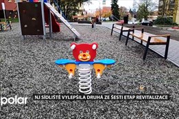Novojičínské sídliště vylepšila druhá ze šesti etap revitalizace