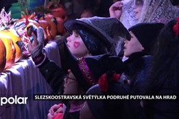 Slezskoostravská světýlka podruhé putovala na hrad, lampionový průvod zakončil Hopsalín