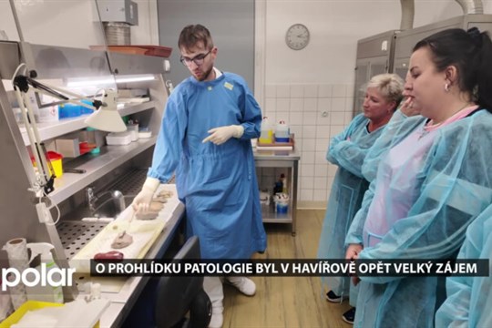 O prohlídku patologie byl v Havířově opět velký zájem