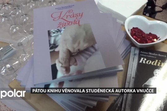 Pátou knihu věnovala studénecká autorka Sofii