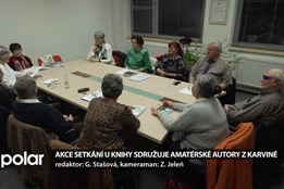 Akce Setkání u knihy sdružuje amatérské autory, které pojí láska ke psaní