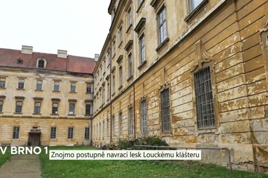 Znojmo postupně navrací lesk Louckému klášteru