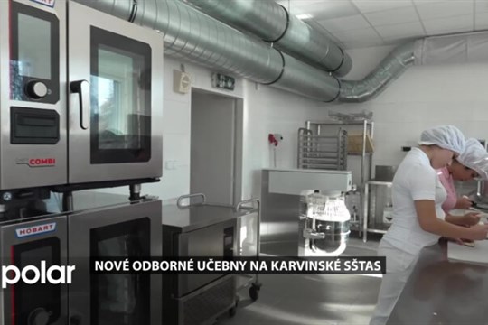 Karvinská SŠTaS má nové gastrocentrum pro několik učebních oborů
