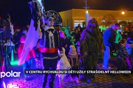V centru Rychvaldu si děti užily strašidelný Halloween