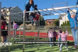 Frýdlantská ZŠ Komenského má modernizované sportoviště s novým workoutem