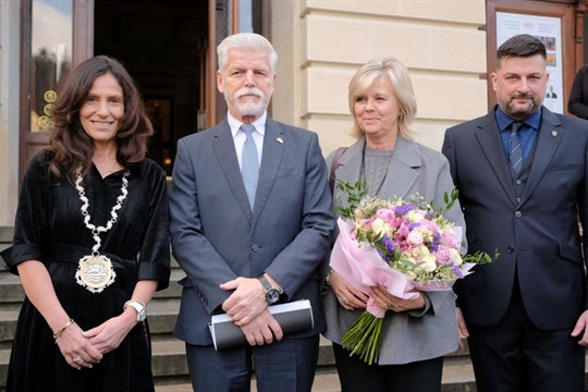 Prezident Petr Pavel zahájil návštěvu Karlovarského kraje