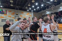 Basketbalisté Nového Jičína potvrdili osmou výhrou skvělou formu