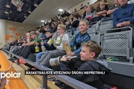 Basketbalisté vítěznou šňůru nepřetrhli, přidali osmou výhru v řadě