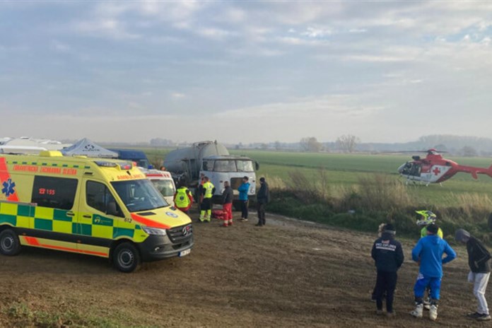 Záchranáři zasahovali během víkendu u dvou zraněných motokrosařů