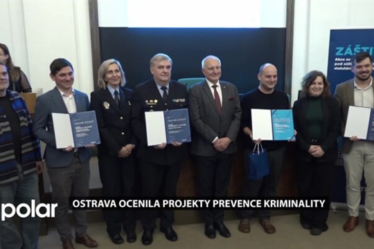 Ostrava ocenila preventivní projekty. Předcházení kriminalitě je jednou z priorit města