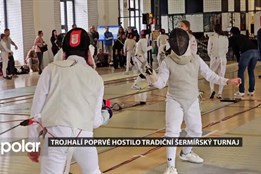 Do ostravského Trojhalí se sjeli šermíři nejen z Česka, poprvé se tu uskutečnil Čermákův memoriál
