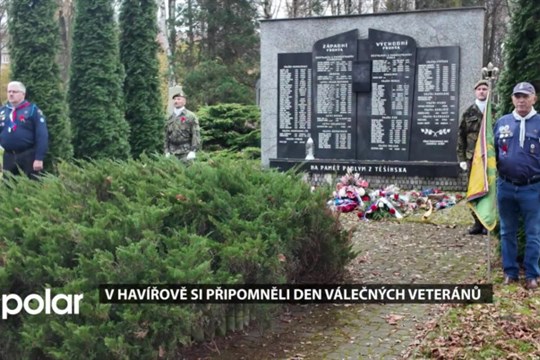 V Havířově si připomněli Den válečných veteránů