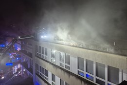 Ve Zlíně hořela střední škola na Jižních Svazích. Nikdo se nezranil