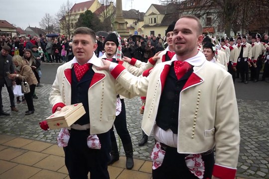Martinské hody v Buchlovicích nemohl překazit ani déšť