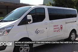 Mobilní odběrový tým Krevního centra FNO míří do Stonavy