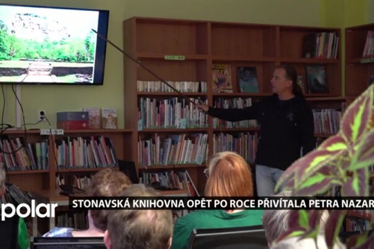 Stonavská knihovna opět po roce přivítala Petra Nazarova