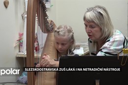 Slezskoostravská ZUŠ láká i na netradiční nástroje, vyučuje hru na cimbál, harfu i panovu flétnu