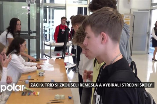 Soutěž Řemeslo má zlaté dno opět pomáhala deváťákům s výběrem střední školy