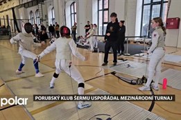 Porubský klub šermu uspořádal mezinárodní turnaj. Nově se přesunul do Trojhalí Karolina
