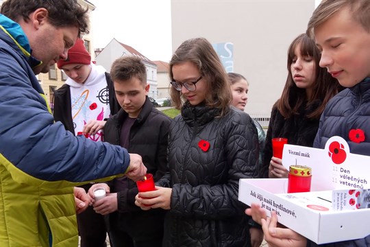 Uherské Hradiště si připomnělo Den válečných veteránů