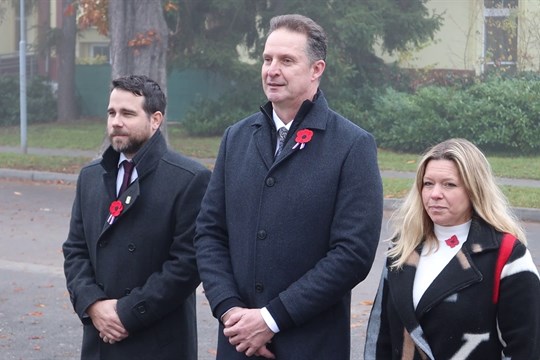 V Hodoníně uctili památku válečných veteránů a obětí válek