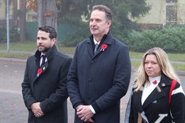 V Hodoníně uctili památku válečných veteránů a obětí válek