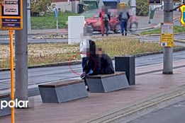 Odepnul řetízek nepozornému muži. Zloděj chycen díky kamerám