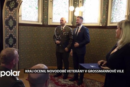 Kraj ocenil novodobé veterány v Grossmannově vile